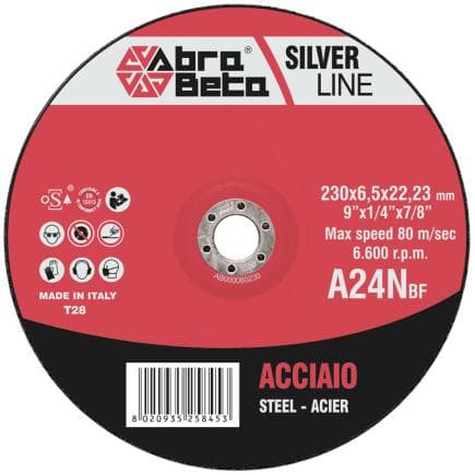 ABRA BETA AB000080125 - A24N - Disques abrasifs coniques à centre déporté (lot multiple)