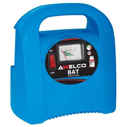 AWELCO 77500 - BAT 13 - Chargeur de batterie 6/12V pour batteries 10/40Ah