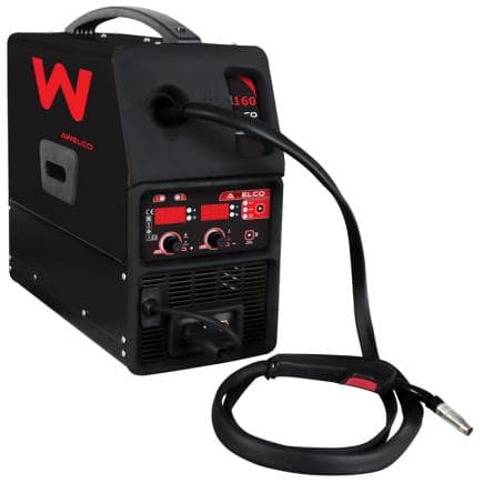 AWELCO 59065 - MULTI MIKRO 160 - 160A Soudeuse multifonction pour le soudage à l'arc MMA, MIG/MAG, FLUX et TIG