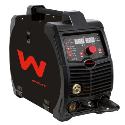 AWELCO 59190 - SMARTMIG 2200 - 200A Soudeuse multifonction pour le soudage à l'arc MMA, MIG/MAG, FLUX et TIG