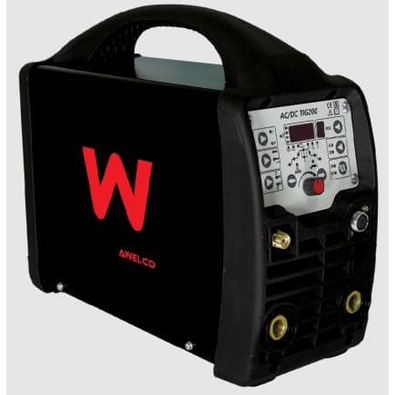 AWELCO 58020 - TIG 200 HF AC/DC PFC - 200A Poste à souder TIG inverseur avec allumage haute fréquence, en courant continu et alternatif avec...