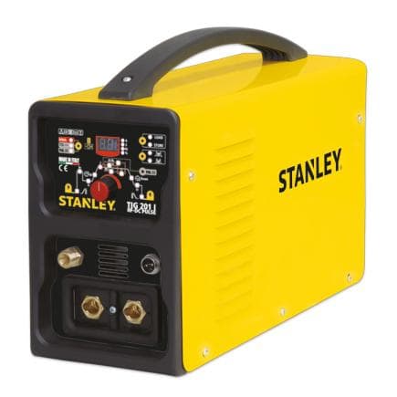 AWELCO 58164 - Tig 201 HF DC PULSE - Stanley 200A Poste à souder avec allumage haute fréquence, courant continu et fonction impulsion