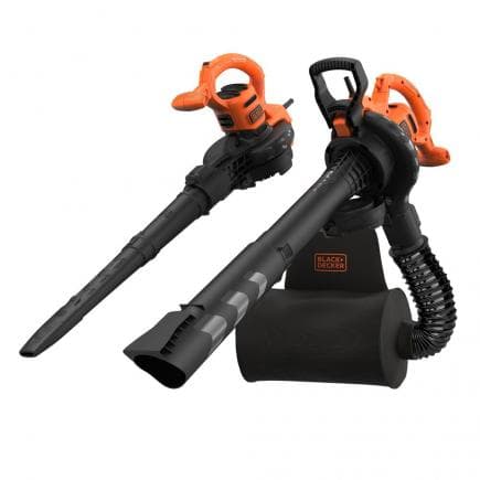 BLACK & DECKER BEBLV290-QS - Souffleur / aspirateur / broyeur à fil avec sac à dos 2900W
