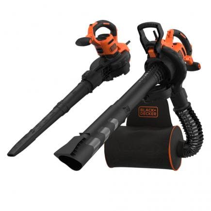 BLACK & DECKER BEBLV300-QS - Souffleur / aspirateur / broyeur à fil avec sac à dos 3000W