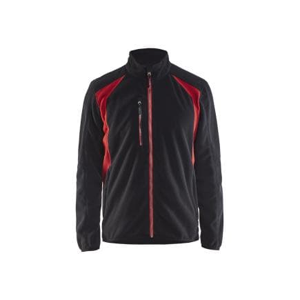 BLAKLADER 473025109956M - Veste micropolaire Noir/Rouge