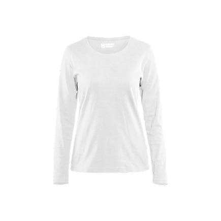 BLAKLADER 330110321000S - T-shirt manches longues femme Blanc
