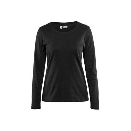 BLAKLADER 330110329900S - T-shirt manches longues femme Noir
