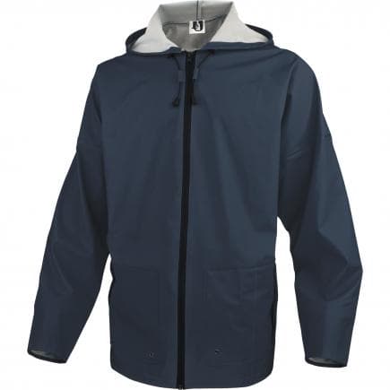 DELTA PLUS 850VESBMXX - Veste de pluie bleu marine support polyester enduit semi polyuréthane