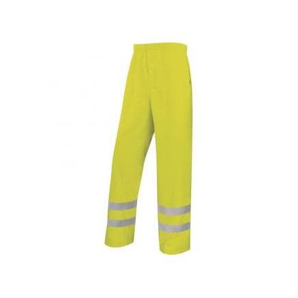 DELTA PLUS 900PANHVJAGT - Pantalon de pluie hv jaune fluo polyester enduit polyurethane exterieur