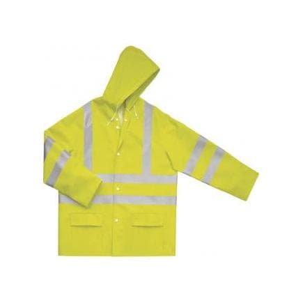DELTA PLUS 900VESHVJAXG - Veste de pluie hv jaune fluo polyester enduit polyurethane exterieur