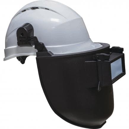 DELTA PLUS CASOUD2HENO - Masque soudeur noir pour casques de chantier
