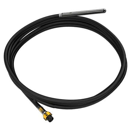 DeWALT DCPS3385RT-XJ - Aiguille vibrante « haute fréquence » pour vibrateur à béton POWERSHIFT avec embout en caoutchouc, 5 mètres, diamètre de 38 mm
