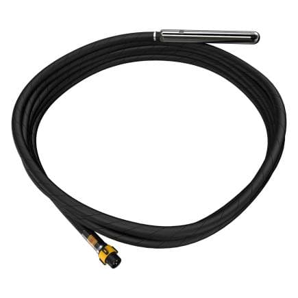 DeWALT DCPS35012-XJ - Aiguille vibrante « haute fréquence » pour vibrateur à béton POWERSHIFT, 12 mètres, 50 mm de diamètre