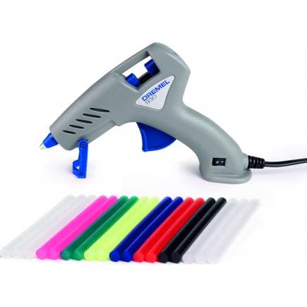DREMEL F0130930JA - 930 - Pistolet à colle bi-température 105/165°C et 18 bâtons