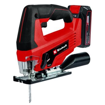 EINHELL 4321228 - TC-JS 18 Li (1x2,5 Ah) - Scie sauteuse sans fil 18V 2,5Ah (avec batterie et chargeur)