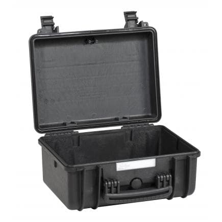 EXPLORER CASES 3818HL.B E - Valise avec valve de pressurisation et serrures noire vide