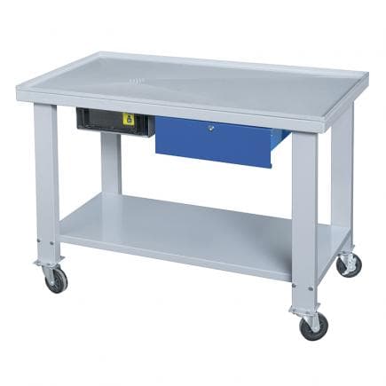 FERVI 0211 - Banc mobile de démontage avec récupération de liquide 1 200x640x872 mm
