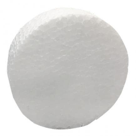 FISCHER 541390 - Disque couvre-trous EPS D70 blanc pour murs manteaux