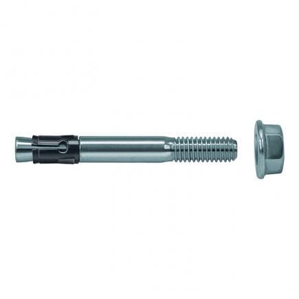 FISCHER 44113 - Cheville à percussion FNA II C avec tête de clou et écrou à collerette