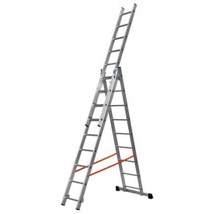GIERRE AL405 - Échelle transformable triple, montants parallèles