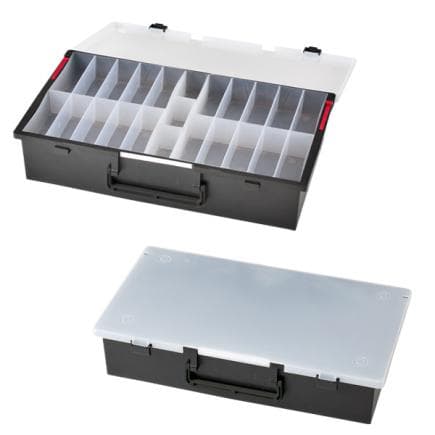 GT LINE AIBOX9.B1 - Organisateur avec couvercle amovible, avec casiers