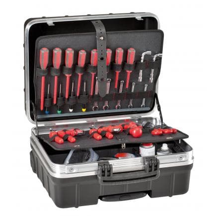 GT LINE ATOMIK WH PEL - Valise chariot porte-outils en polypropylène grande épaisseur