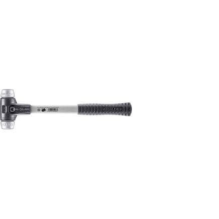 HALDER 3709.030 - Maillets SIMPLEX-Métal doux avec boîtier en fonte malléable renforcée et manche en fibre de verre