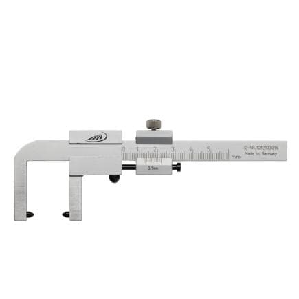 HELIOS PREISSER 0253311 - Jauge d'inspection de disque de frein, lecture de 0,01 mm