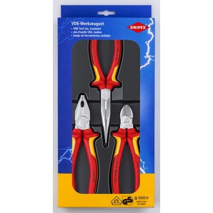 KNIPEX 00 20 12 - Jeu d'outils 3 pièces