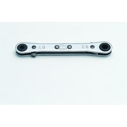 KOKEN 102KT-E4XE6 - Clé hexagonale à cliquet, Torx