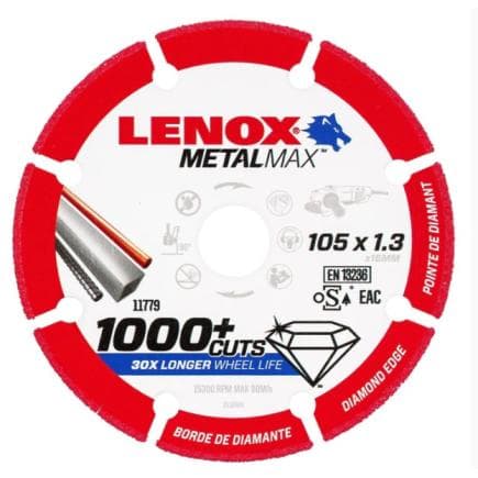 LENOX 2030864 - Disques à tronçonner diamantés Metalmax
