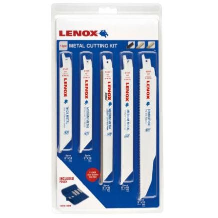 LENOX 1497913RKM - Kit de 13 lames de scie sabre, pour métal