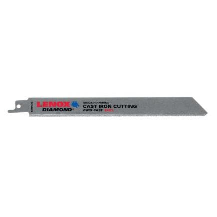 LENOX 10833800RDG - Lame DIAMOND™ pour scie sabre, pour la coupe de la fonte