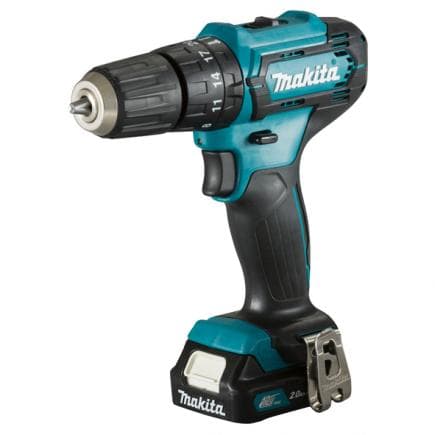 MAKITA HP333DSAJ - PERCEUSE VISSEUSE A CHOCS 12 V max 10 mm - 30 Nm - en coffret avec 2 batteries 2.0Ah et chargeur
