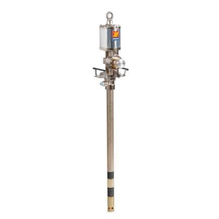 MECLUBE 011-1270-094 - Pompe pneumatique industrielle pour graisses R 70 : 1 Mod. 1270 bride double effet longueur d'aspiration 940 mm