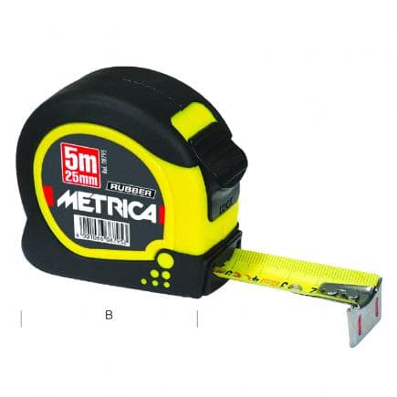 METRICA 08793 - TOUCHE EN CAOUTCHOUC MÉTRIQUE - FLEXOMÈTRE