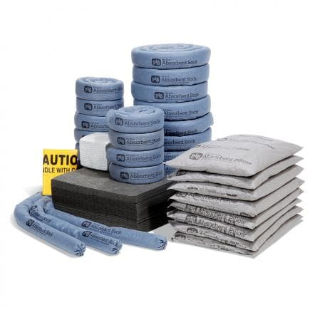 NEW PIG KITR202-999 - Recharge kit pour déversements dans un conteneur de 360 litres à haute visibilité