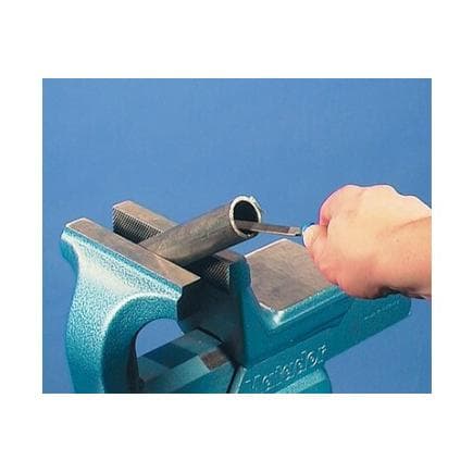 PFERD TOOLS 11213156 - Lime d’atelier demi-ronde avec manche, taille 1 pour enlèvement de matière grossier et dégrossissage