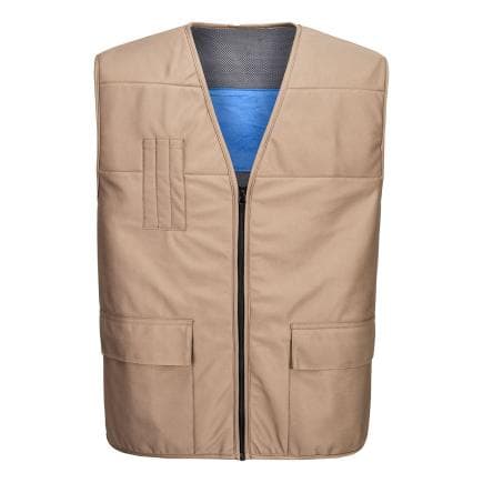PORTWEST CV28KHRL/XL - Gilet rafraichissant, Kaki