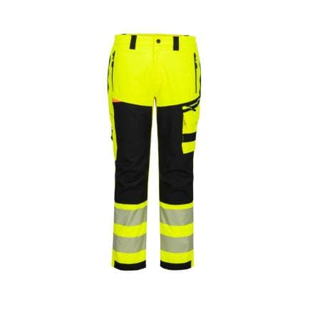 PORTWEST DX448YBR36 - Pantalon de pluie DX4 HV, Jaune/Noir