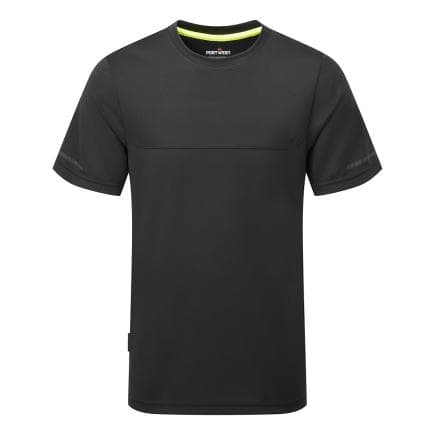 PORTWEST EV411BKRXL - Tee shirt léger MC EV4, Noir