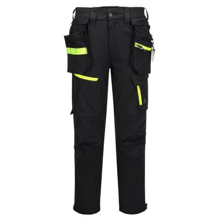 PORTWEST EV446BKR34 - Pantalon de travail stretch léger EV4 holsters amovibles, Noir