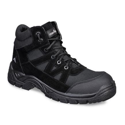 PORTWEST FC20BKR42 - Chaussure haute Composite Textile S1PL SR FO, Noir