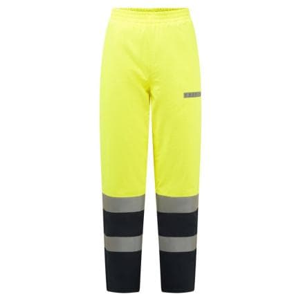 PORTWEST FR434YNRXL - Pantalon d'hiver Bizflame HV, Jaune/Marine Blu