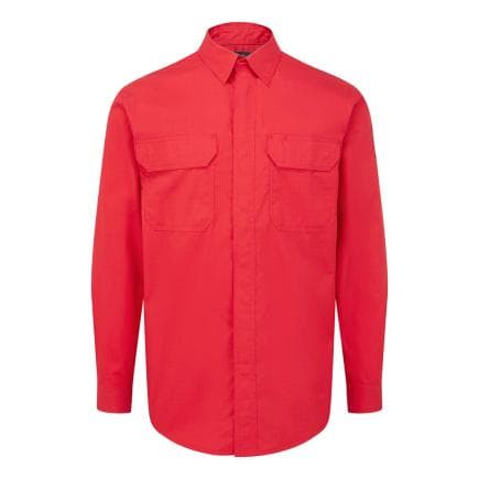 PORTWEST FR69RERXL - Chemise Bizflame Plus, Rouge