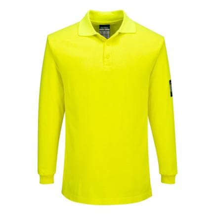 PORTWEST FR805YERL - Polo ML Modaflame FR, Jaune