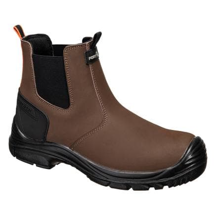 PORTWEST FV02BRK42 - Bottines S7 SR SC FO, Brun/Noir
