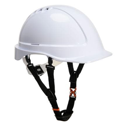 PORTWEST PH55WHR - Cliquet coulissant pour casque d’endurance, blanc