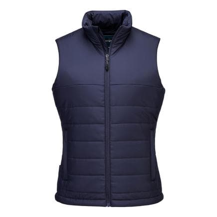 PORTWEST S607NVRM - Gilet Diflecteur Isolé Professionnel pour Femmes, Marine Blu