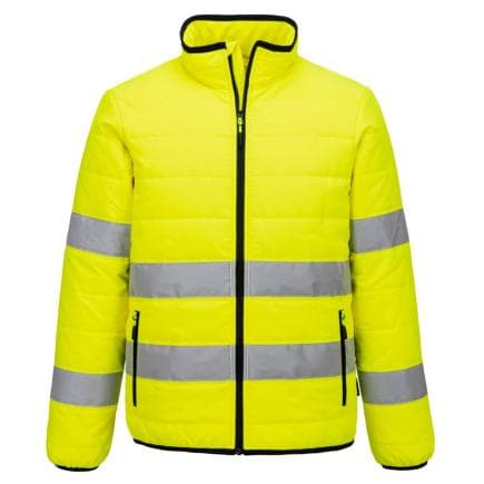PORTWEST S617YBRL - Veste baffle HV, Jaune/Noir